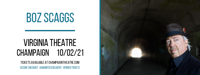 Boz Scaggs at Virginia Theatre tickets Boz Scaggs at Virginia Theatre