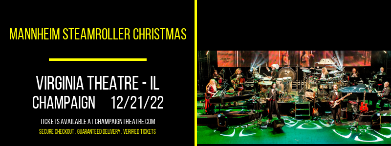 Mannheim Steamroller Christmas at Virginia Theatre tickets Mannheim Steamroller Christmas at Virginia Theatre