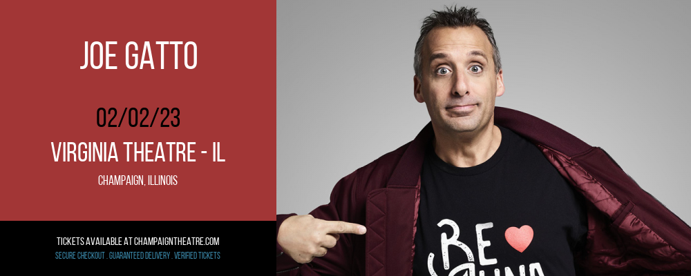 Joe Gatto at Virginia Theatre