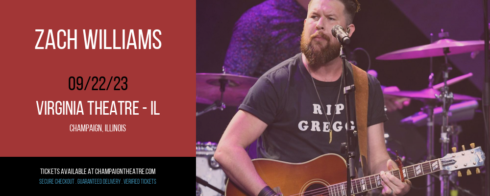 Zach Williams at Virginia Theatre