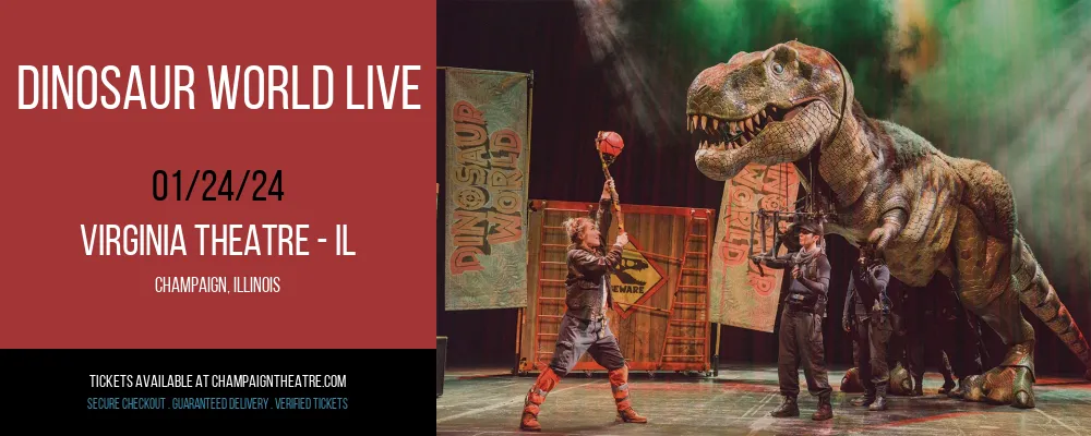Dinosaur World Live at Virginia Theatre - Il