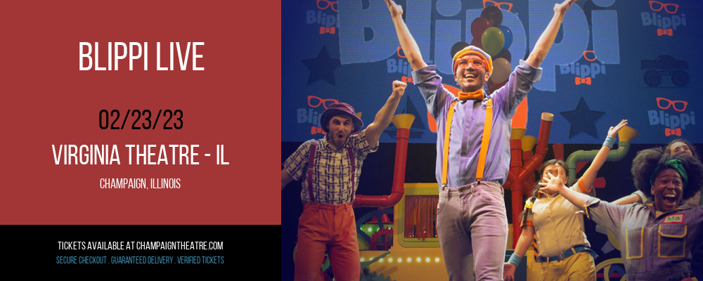 Blippi Live at Virginia Theatre tickets Blippi Live at Virginia Theatre