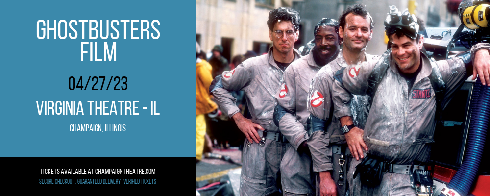 Ghostbusters - Film at Virginia Theatre tickets Ghostbusters - Film at Virginia Theatre