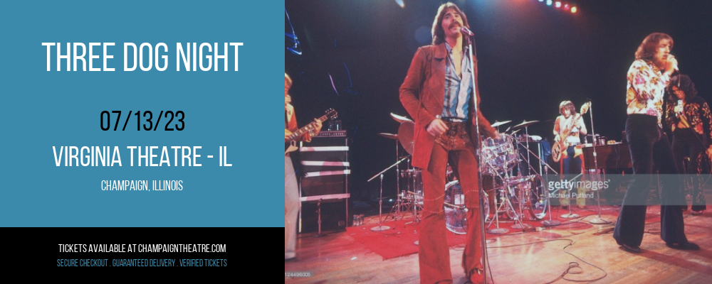 Three Dog Night at Virginia Theatre tickets Three Dog Night at Virginia Theatre