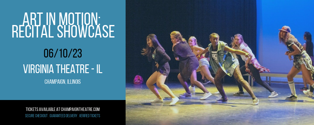 Art In Motion: Recital Showcase at Virginia Theatre tickets Art In Motion: Recital Showcase at Virginia Theatre