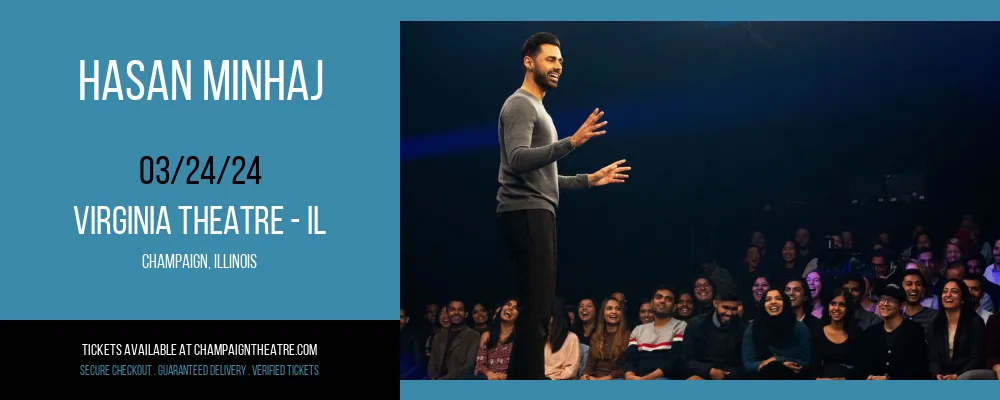 Hasan Minhaj at Virginia Theatre - Il